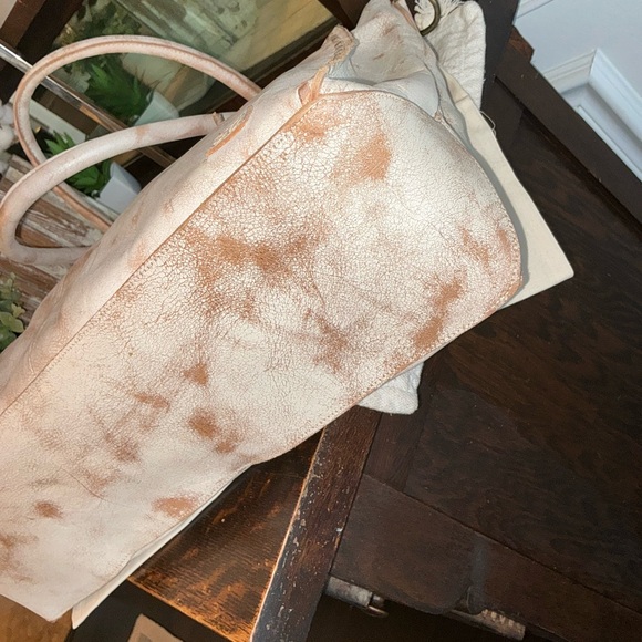 NWT Bed Stu Leather Rockaway Shoulder Crossbody Bag Tote Nectar Lux MSPR $345 - Picture 8 of 16